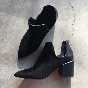 Cutout Ankle Boots